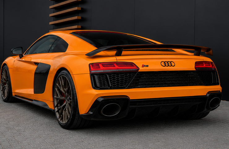 Audi R8 V10 Performance, rear view